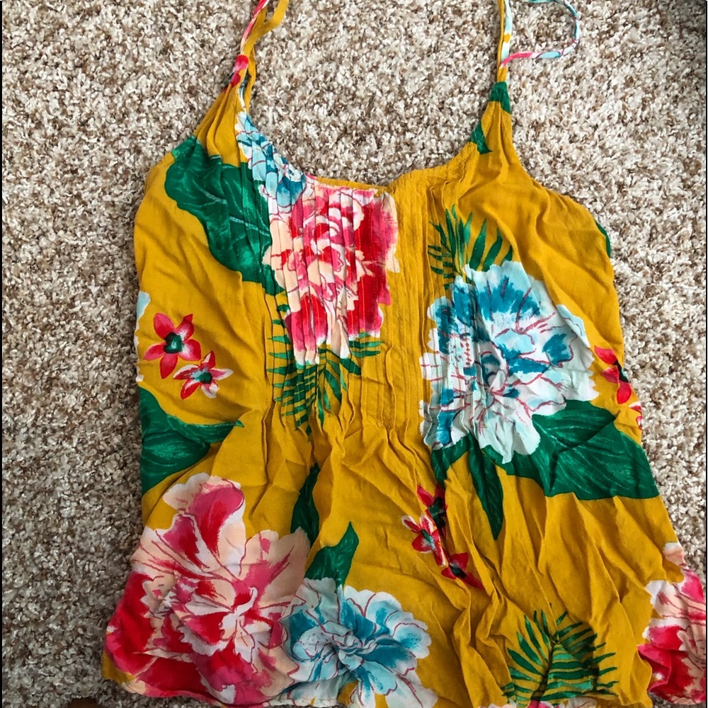 Old Navy Floral Tank Top
